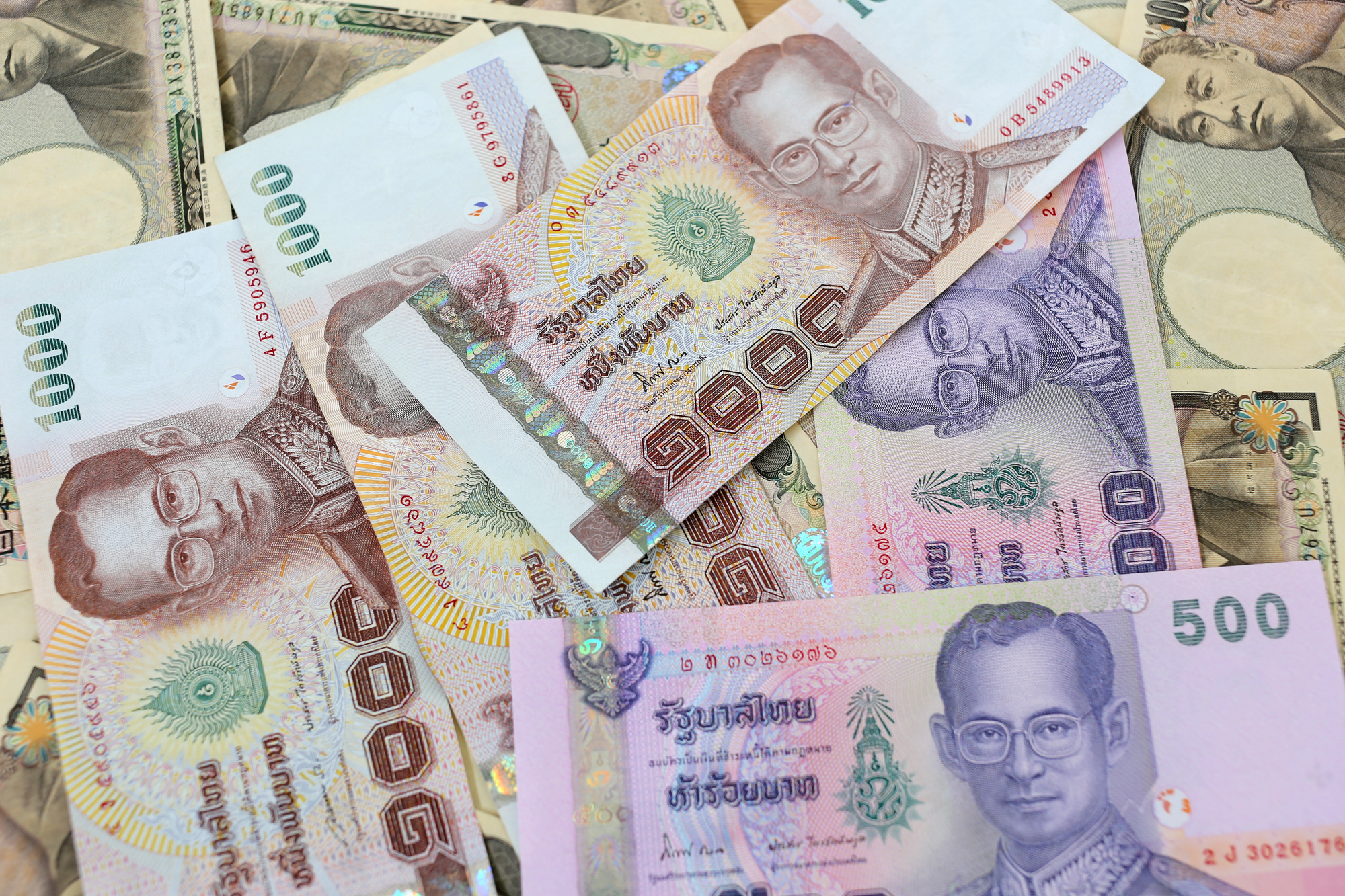 hæve penge i Thailand