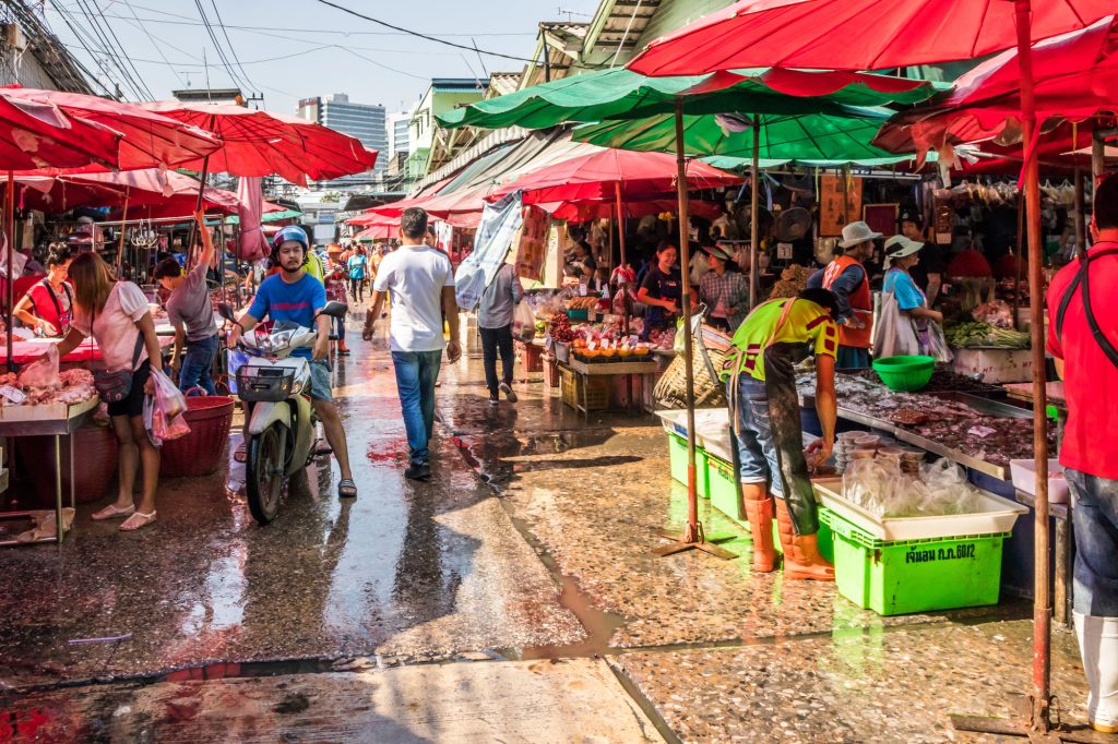 Khlong Toei Market Bangkok