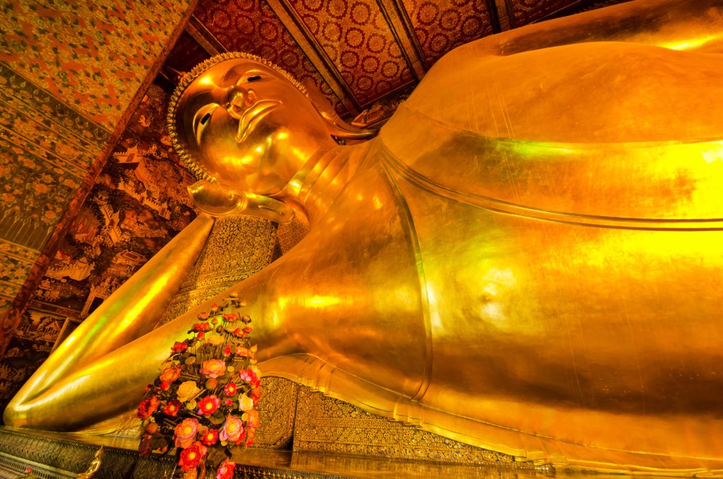 Wat Pho Bangkok - Den Liggende Buddha