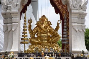 Ganesha helligdom ved CentralWorld i Bangkok