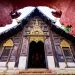 Indgang til Wat Phan Tao Chiang Mai