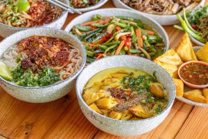 Vegetarisk og vegansk mad i Chiang Mai