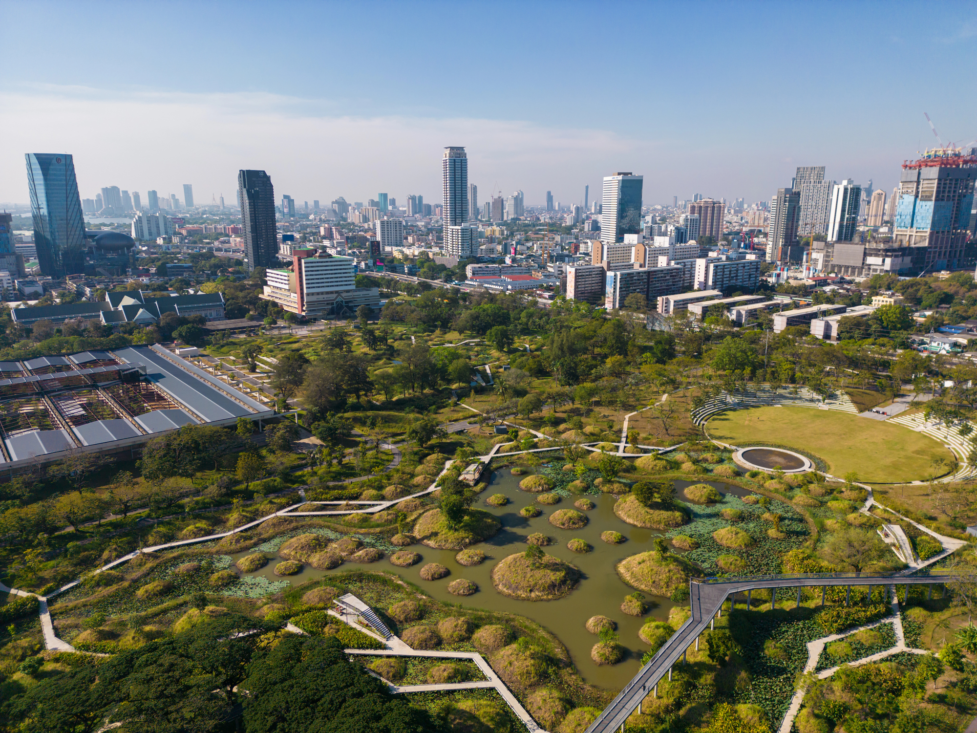 Benjakitti Forest Park i Bangkok