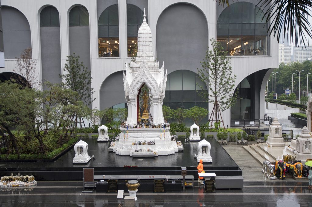 Ganesha alter ved CentralWorld Bangkok