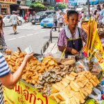 Street food i Chinatown Bangkok